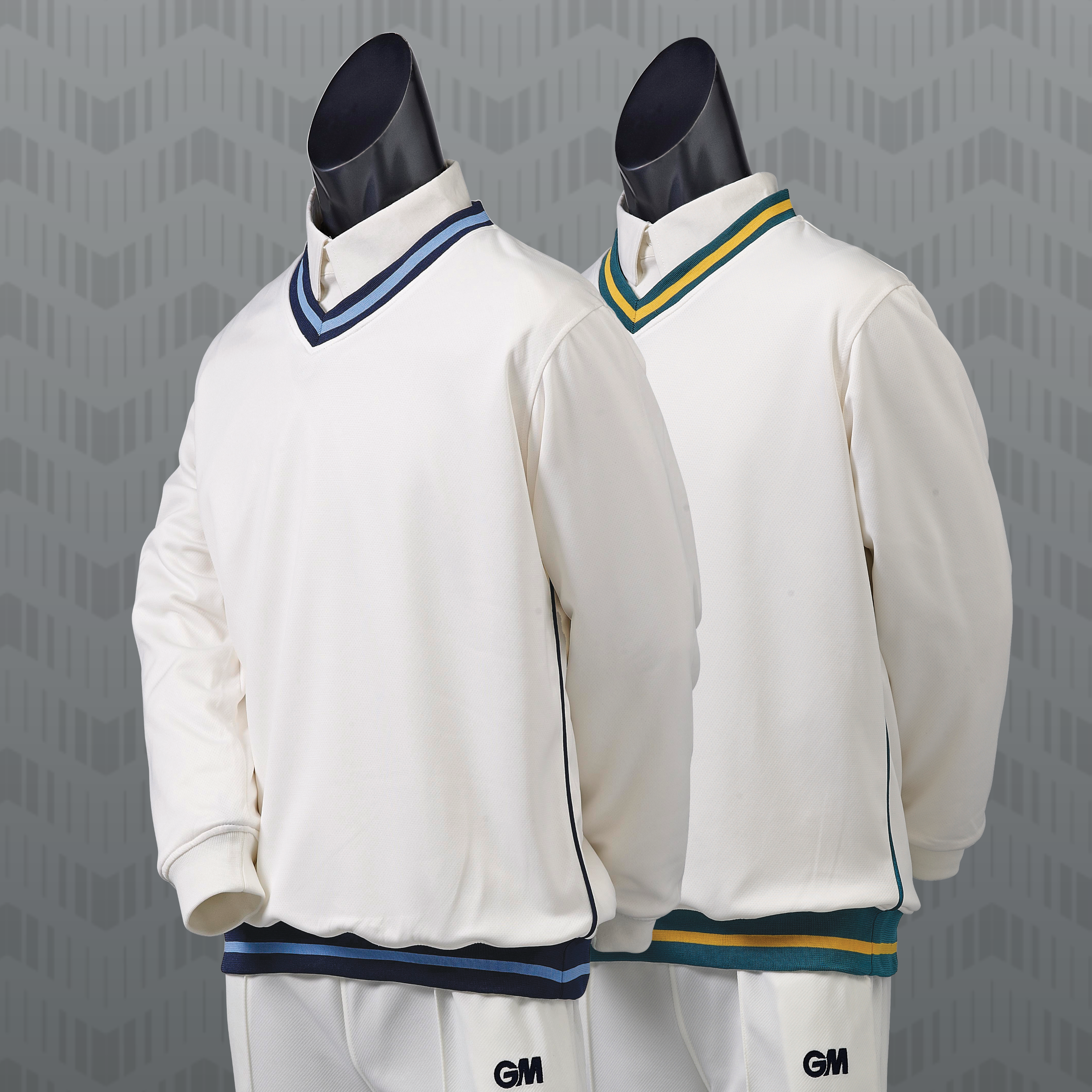 Gunn & Moore 3/4 Sleeve Cricket Shirt Top T-shirt Extra Long Large  L 7003 