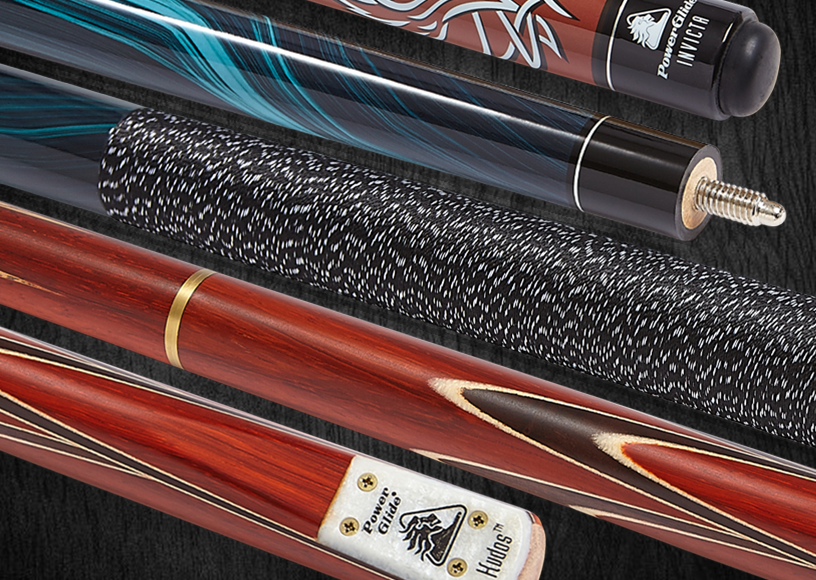 PowerGlide Pool Cues, Cases, Balls, Triangles & Accessories Official
