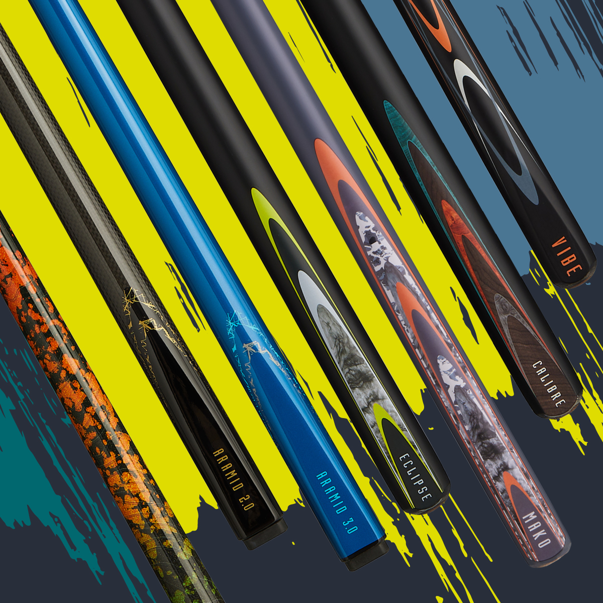 早い者勝ち PowerGlide Snooker Cues & Pool Cues ビリヤード