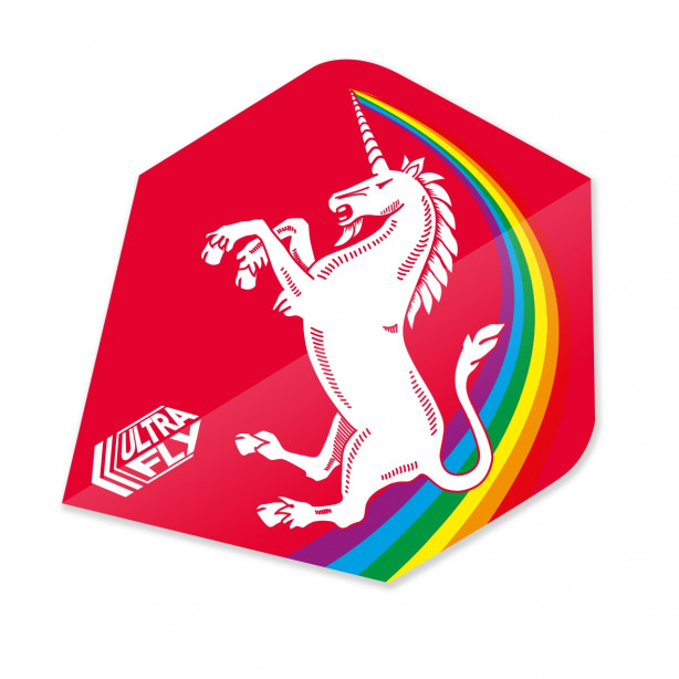 Ultrafly.100 Xtra Unicorn Rainbow Red