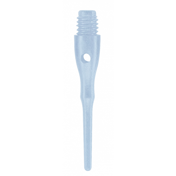 Contour Long Soft Tips - 50 Clear Blue