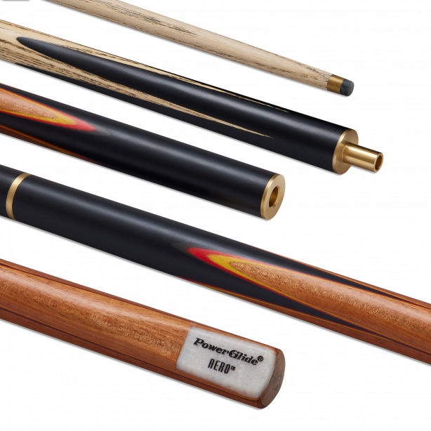Aero Snooker Cue 3/4 Jointed 9.5mm Tip