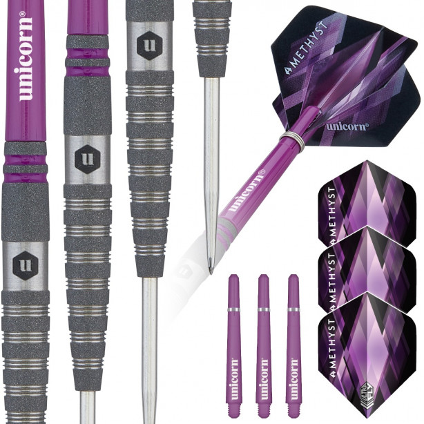 AMETHYST 4 90% TUNGSTEN STEEL TIP DARTS