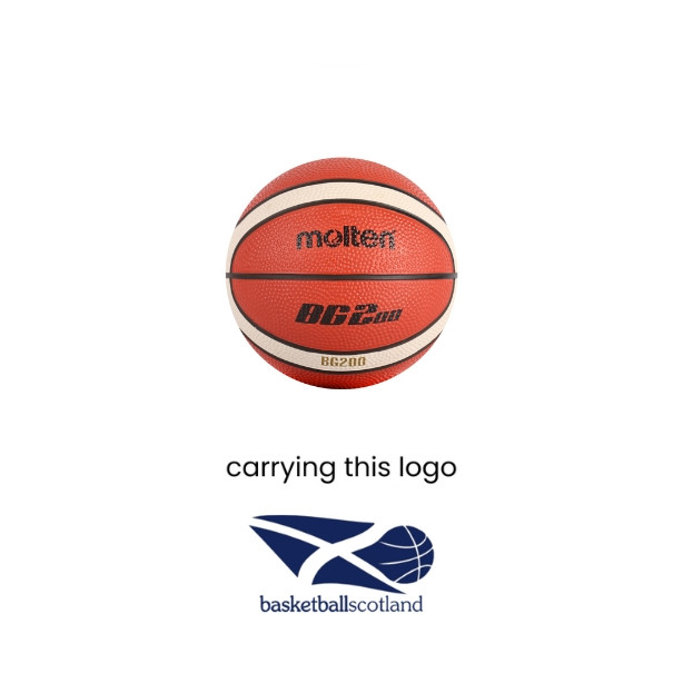B1G200 Mini Basketball - with Basketball Scotland