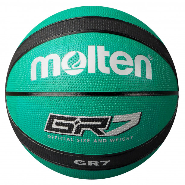 Molten BGR-GK Green Black Basketball BGR7-GK BGR6-GK BGR5-GK Main Front Image