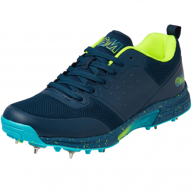 GM Aion SPIKE Cricket Shoe Navy - 9.5 UK