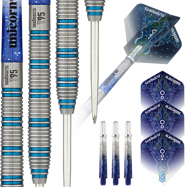 T95 Core XL Blue Type 1 - 95% Tungsten Steel Tip Darts