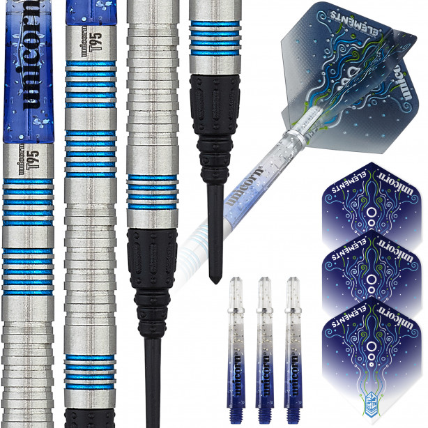 T95 Core XL Blue - 95% Tungsten Soft Tip Darts