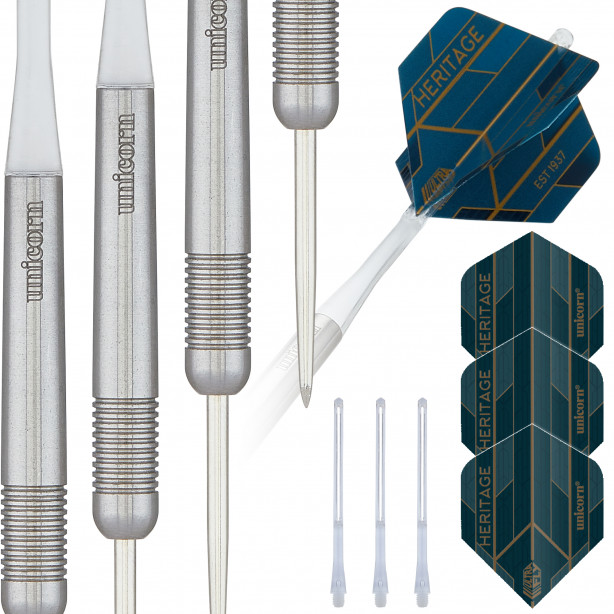 Heritage T90 1976 Steel Tip Dart Set - 90% Tungsten - 23G