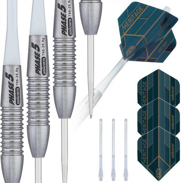 HERITAGE PHASE 5 95% TUNGSTEN DARTS 26G