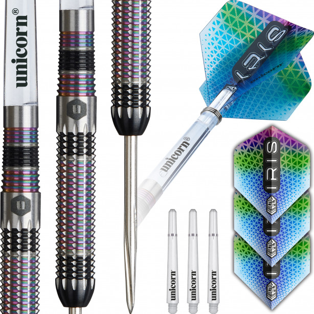 IRIS STEEL TIP DART SET - 90% TUNGSTEN 