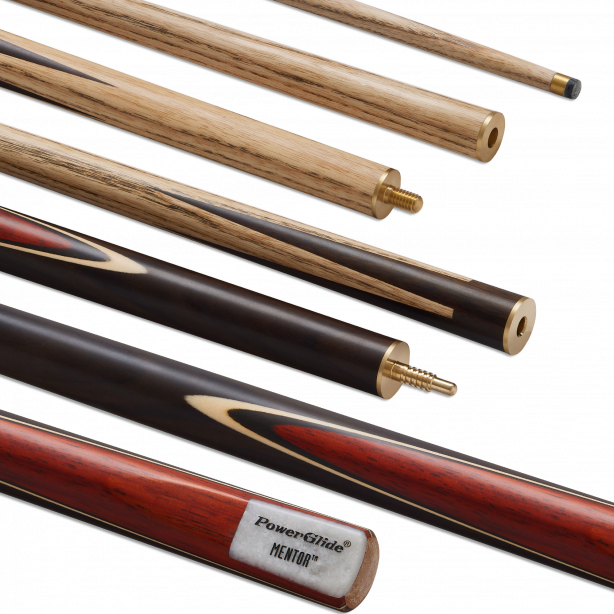 Mentor English 55 inch 3 Piece Pool Cue 8.5mm Tip