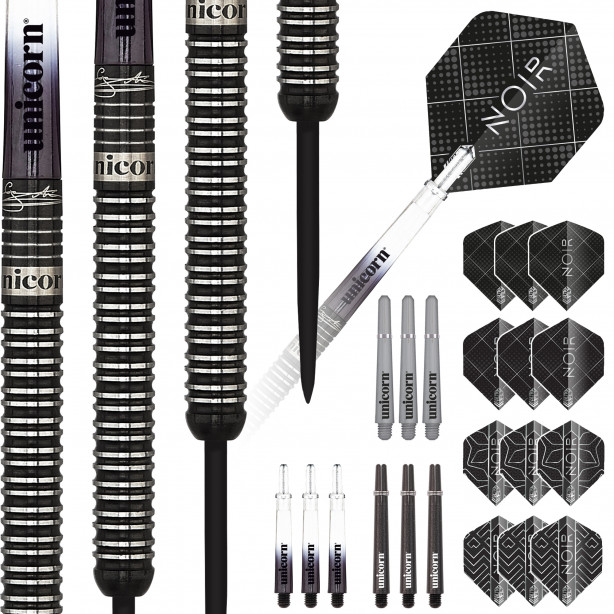 Noir Gary Anderson Steel Tip Dart Set