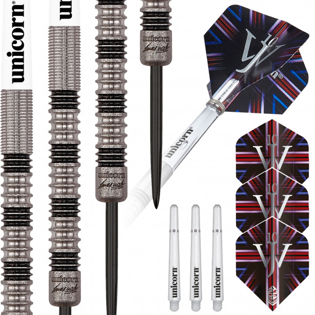 ダーツ　チップ　シャフト　フライト　Unicorn James Wade James Wade Code 90% Tungsten Steel Tip Darts by Unicorn