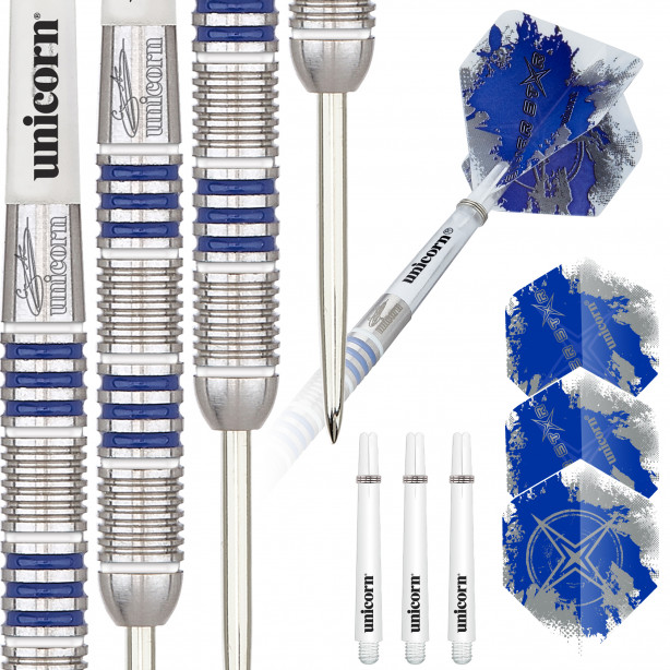 Gary Anderson Silver Star Steel Tip Dart Set-21G