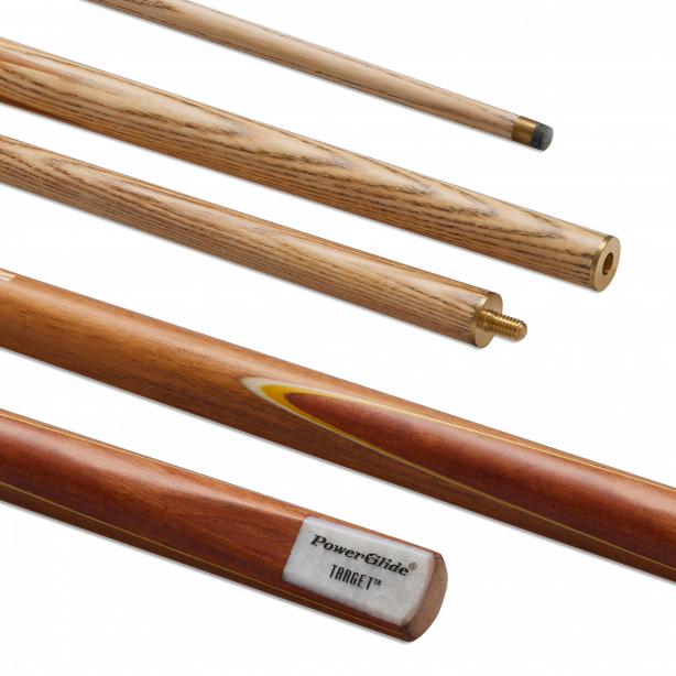 Target Snooker Cue 2 Piece 9.5mm Tip