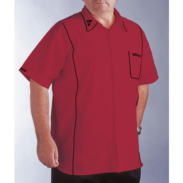 Teknik Dart Shirt Mens Red/Black - SAVE £24!