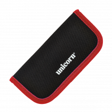 Midi Velcro Wallet - Black/Red