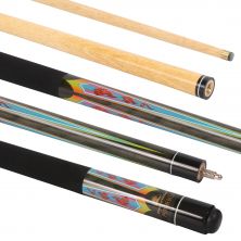 Psychedelic 57 inch Pool Cue 10mm Tip