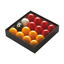 Pool Balls - Red and Yellow