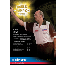 Poster - John Lowe World Champion