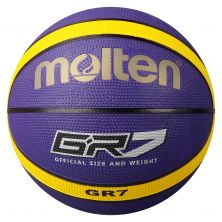 Molten BGR-VY Purple Yellow Basketball BGR7-VY BGR6-VY Main Front Image