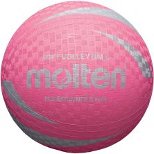 Pink Rubber Volleyball