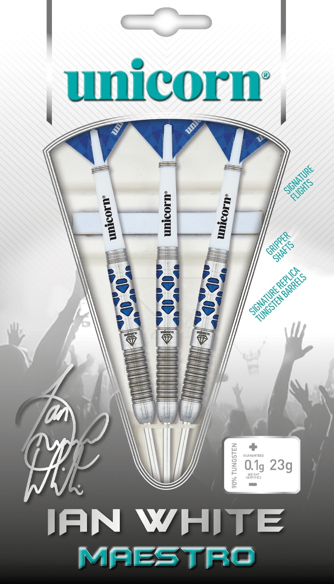Maestro Ian White Phase 2 Steel Tip Dart - 90% Tungsten