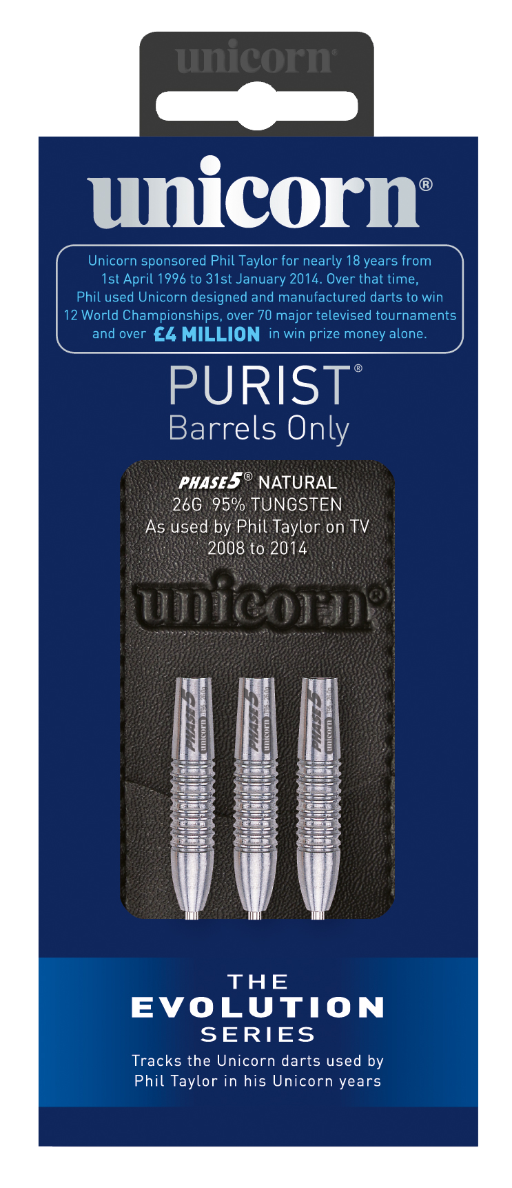 Purist Evolution Series Phase 5 LP - 95% Tungsten