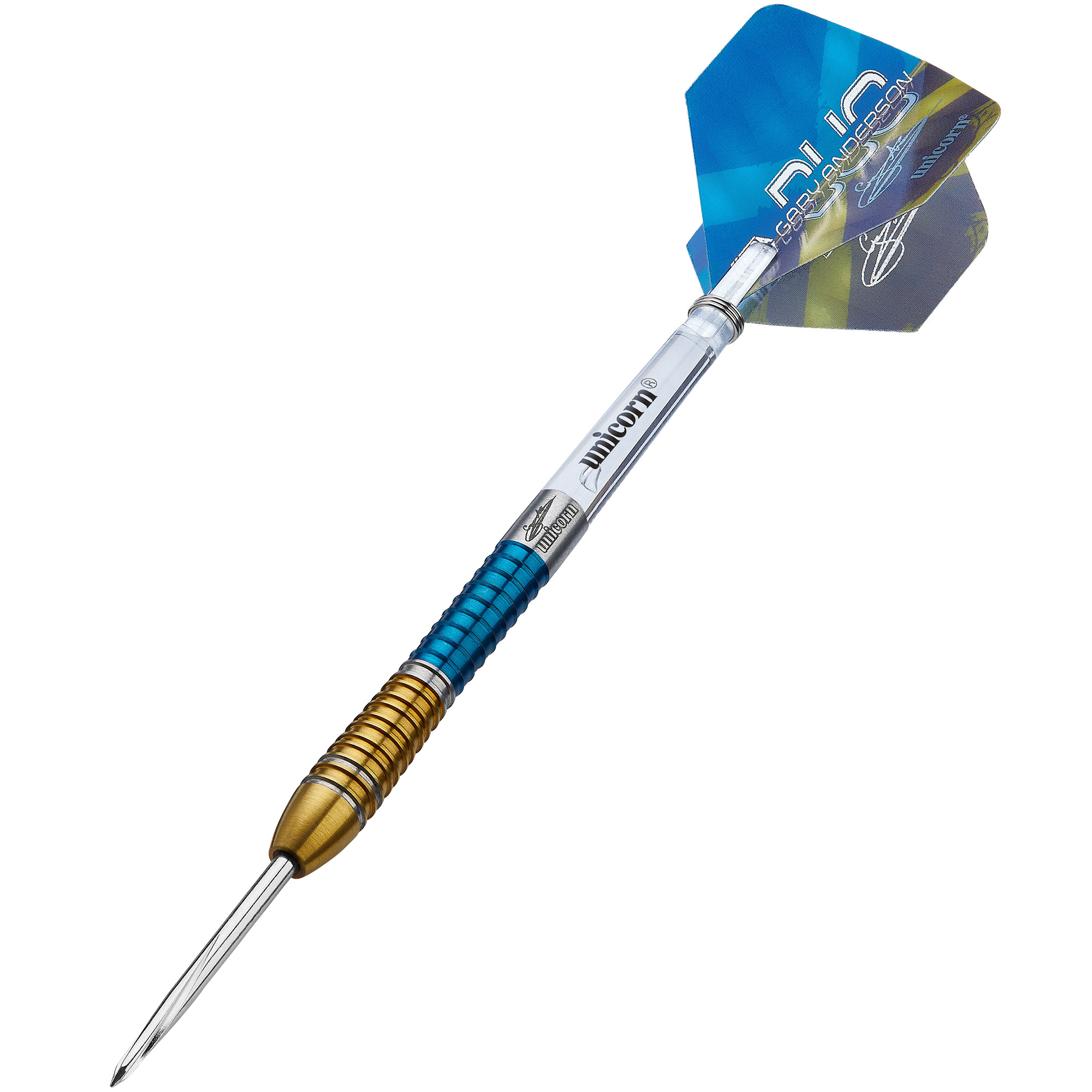 GARY ANDERSON PHASE 6 DUO STEEL TIP DARTS SET 90% TUNGSTEN GARY ANDERSON PHASE 6 DUO STEEL TIP DARTS SET 90% TUNGSTEN