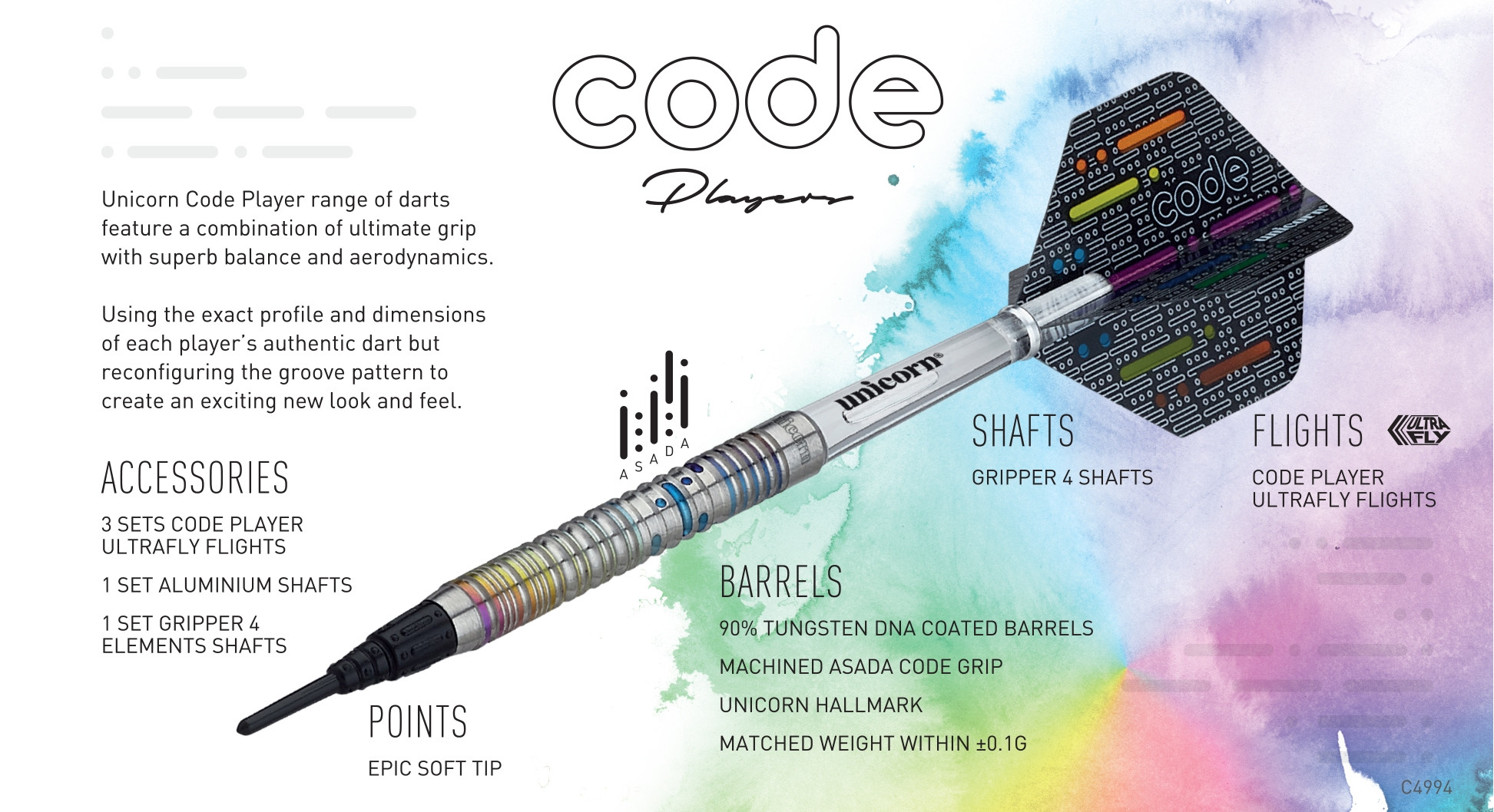 Soft Tip Seigo Asada Code 90% Tungsten 24g