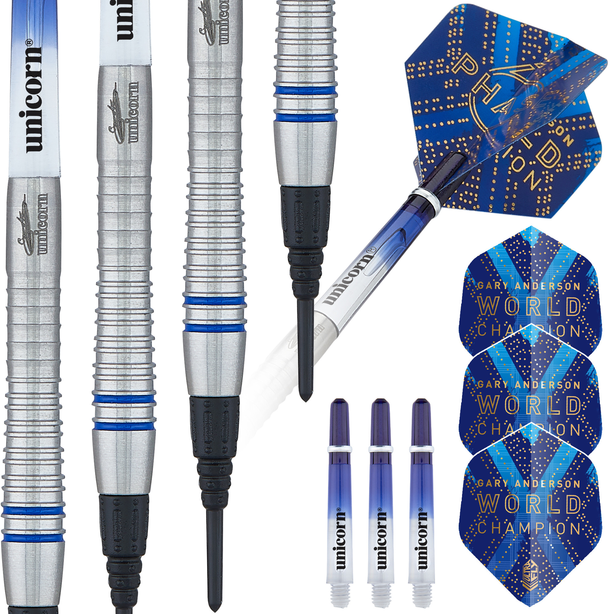 World Champion Gary Anderson Phase 6 Soft Tip Dart Set