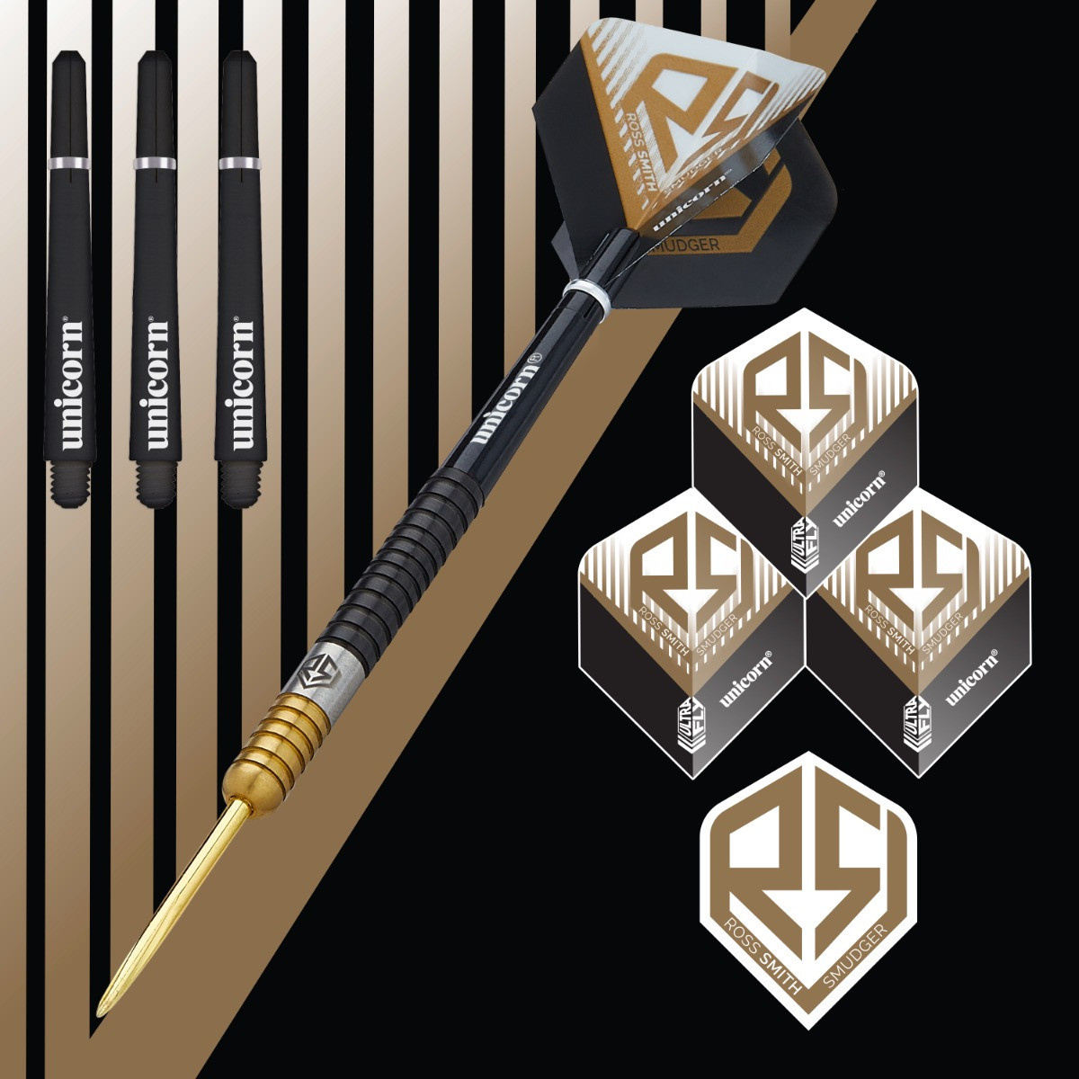 Ross Smith 90% Tungsten Two-Tone Darts