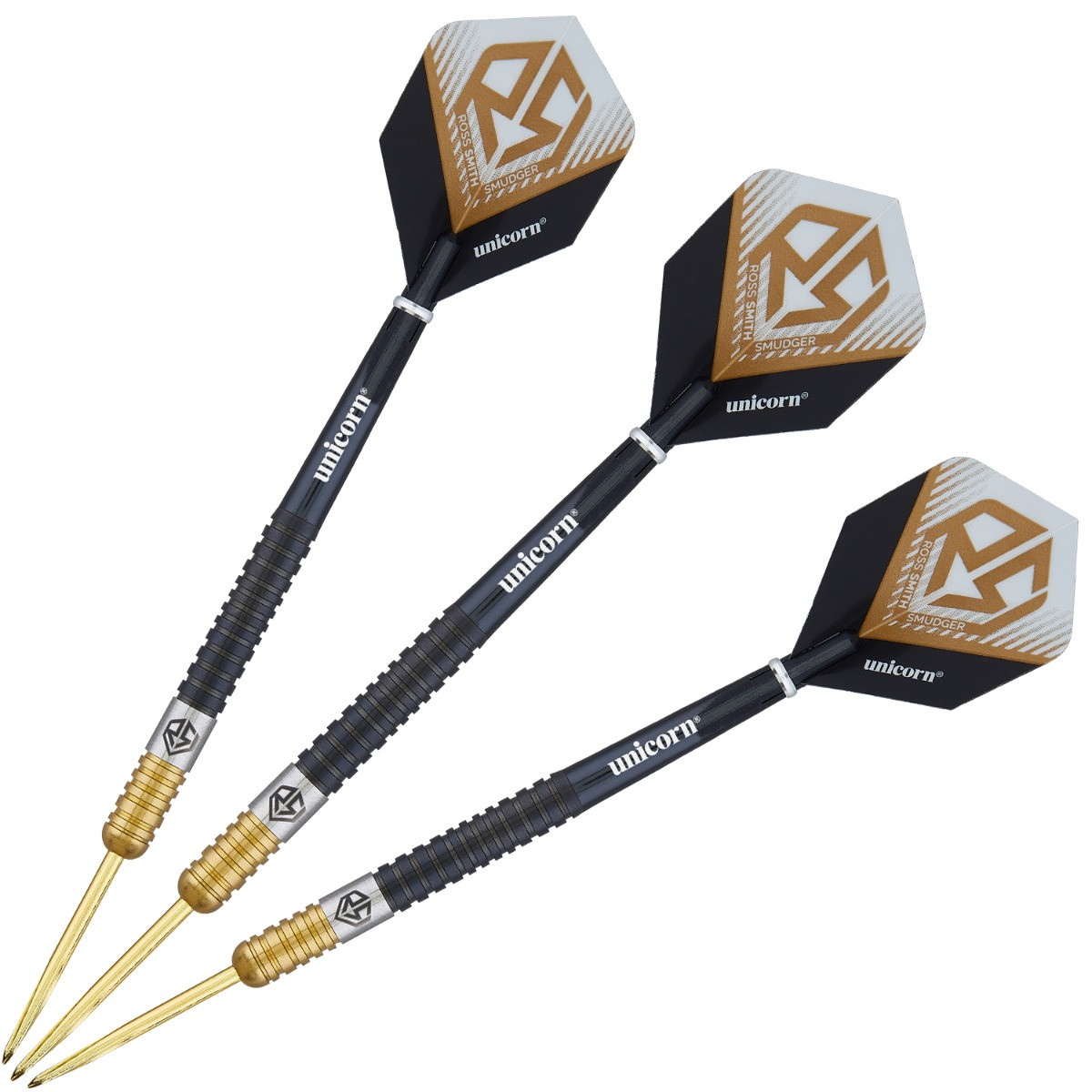 Unicorn Ross Smith Darts - Steel Tip - Smudger - Two Tone