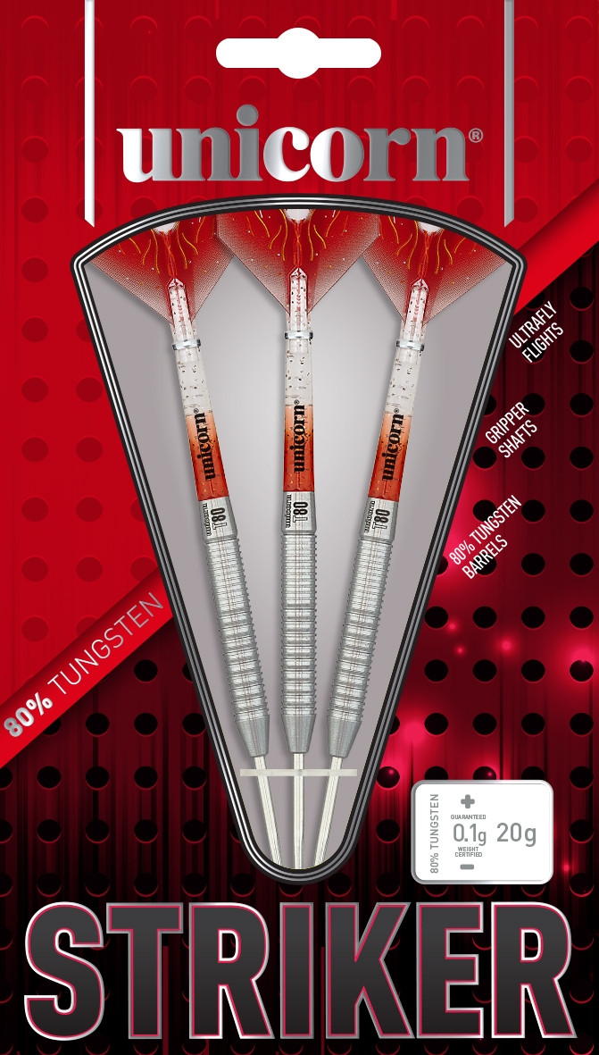 Striker Type 4 - 80% Tungsten Steel Tip Darts