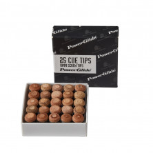25 SCREW IN CUE TIPS BOXED 