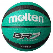 Molten BGR-GK Green Black Basketball BGR7-GK BGR6-GK BGR5-GK Main Front Image