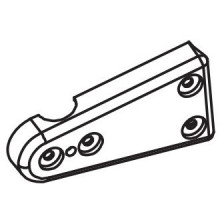 Shell Bracket Right (without thread)