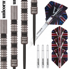 PREMIER 90% TUNGSTEN - JAMES WADE  STEEL TIP DART SET 2022 EDITION