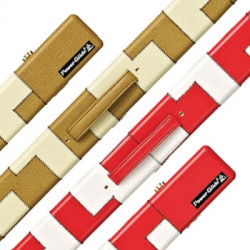 PVC Patchwork 3/4 Cue Case