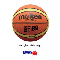 BGR7-OI/P Rubber Basketball - Ball Size Option Size 7