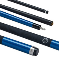 POOL CUE EMANATE CARBON 13MM BLUE