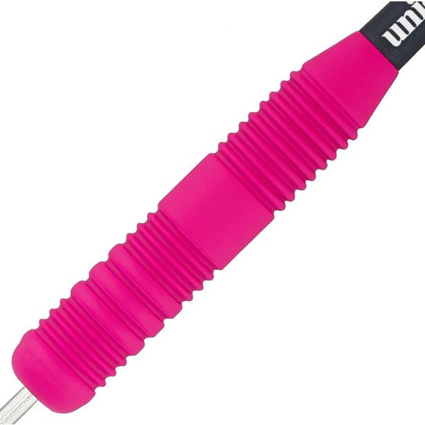 Core Plus Pink Rubberised Steel Tip Dart