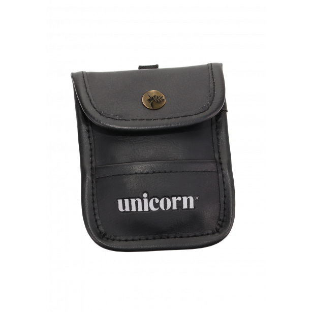 Accessory Pouch - Black Leather