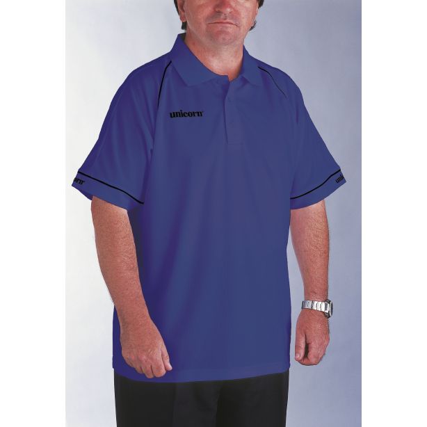 Polo Shirt Blue/Black - SAVE £9!