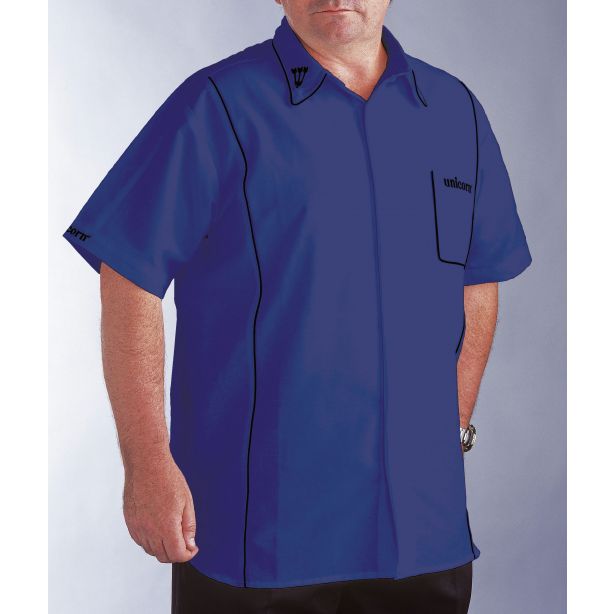 Teknik Mens Dart Shirt Blue/Black - SAVE £24!