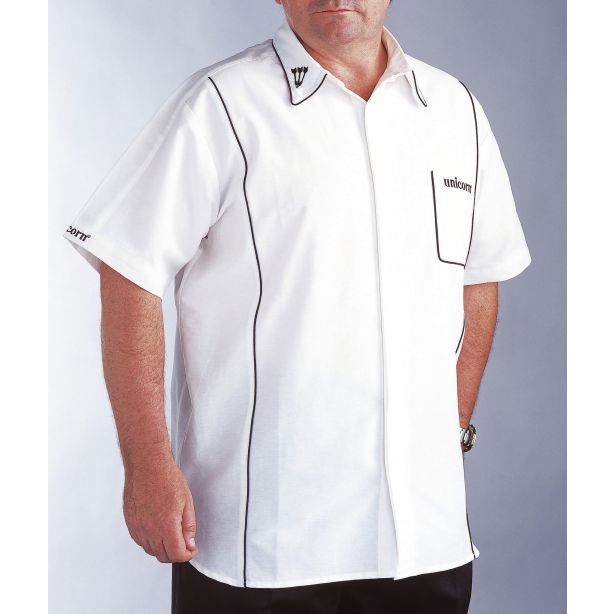 Teknik Mens Dart Shirt White/Black - SAVE £24!
