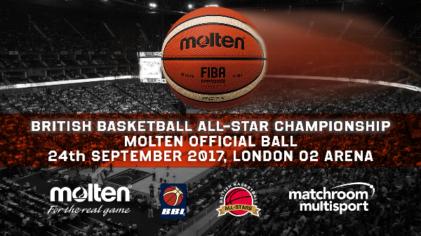 MOLTEN ANNOUNCED AS OFFICIAL BALL OF BRITISH BASKETBALL ALL-STARS CHAMPIONSHIP  