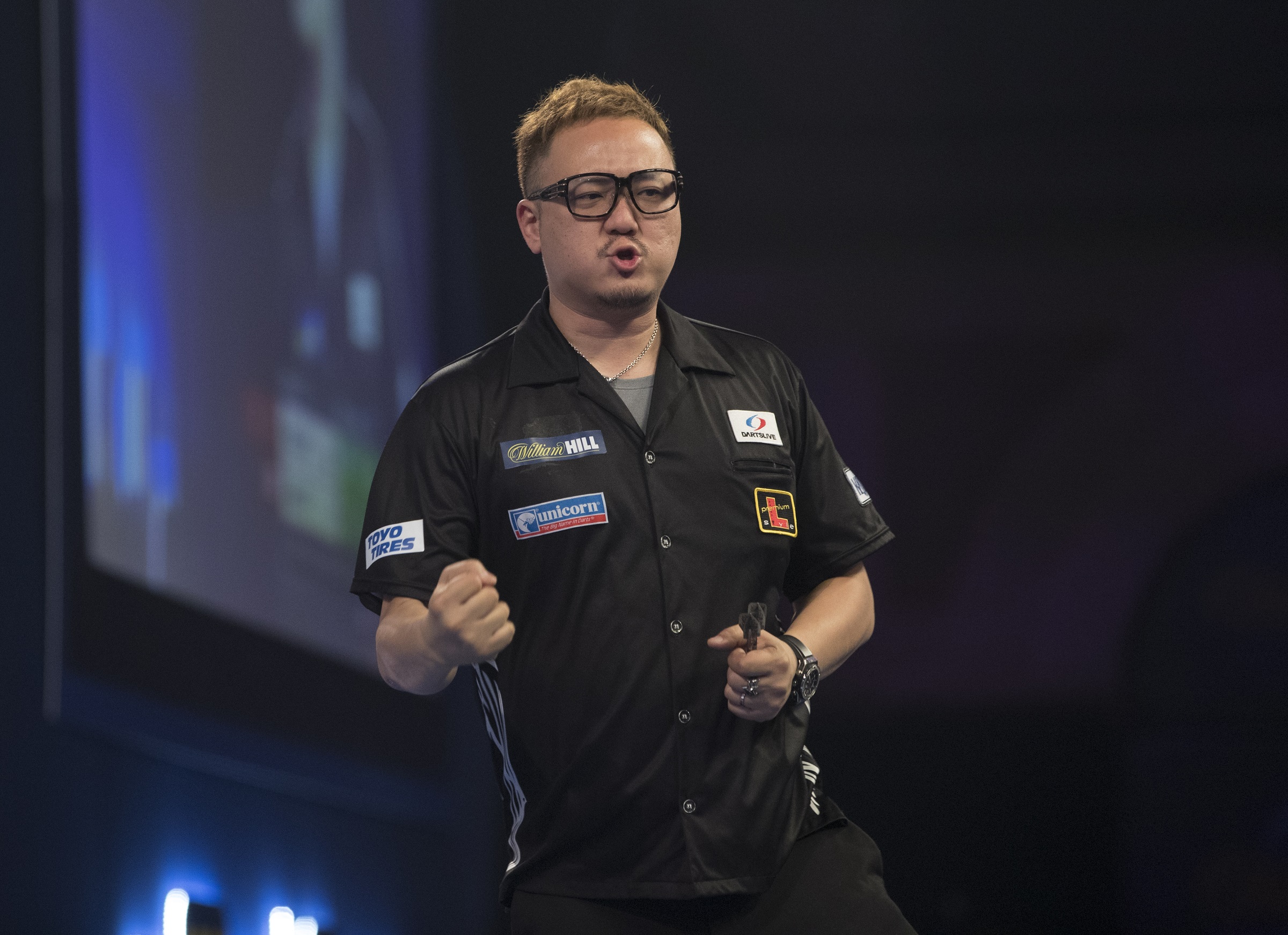 Sensational Seigo serves up Ally Pally treat!